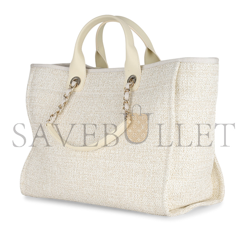 Ch**el deauville medium canvas lamb a67001 (39*30*22cm)